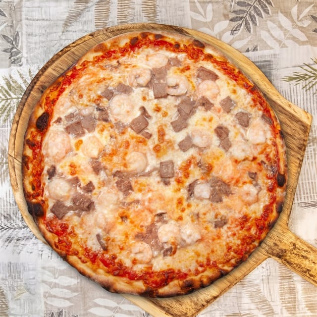 Surf & Turf Pizza.