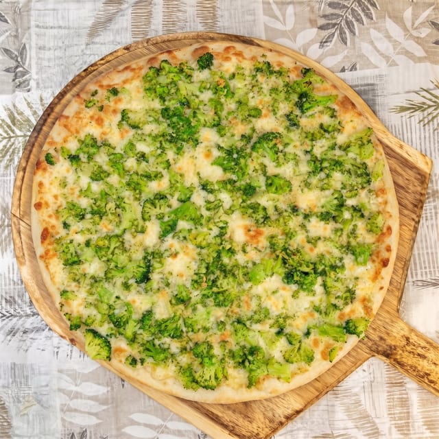 Broccoli Rabe Special Pizza.