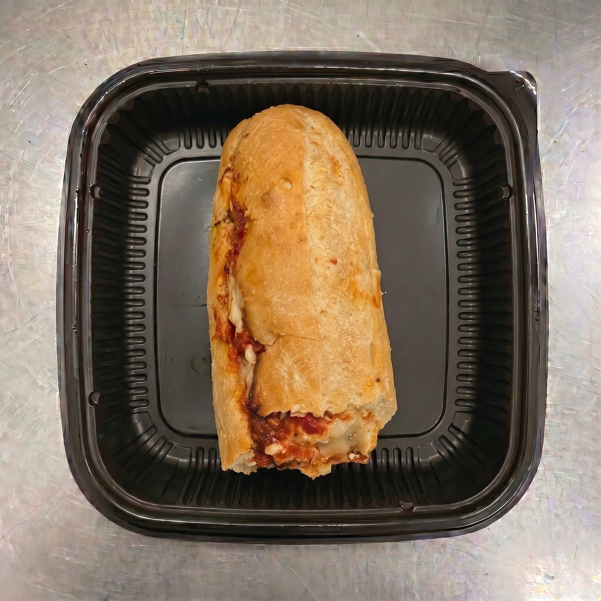 Meatball Parmigiana.