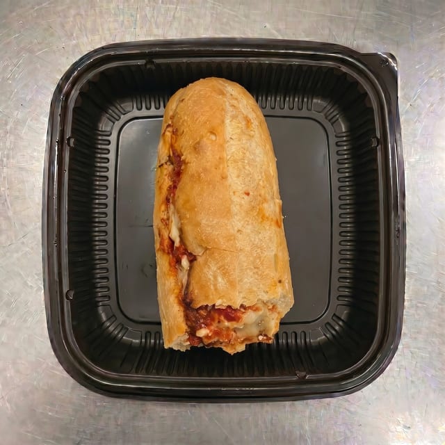 Meatball Parmigiana.